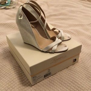 Vince Camuto wedding wedges